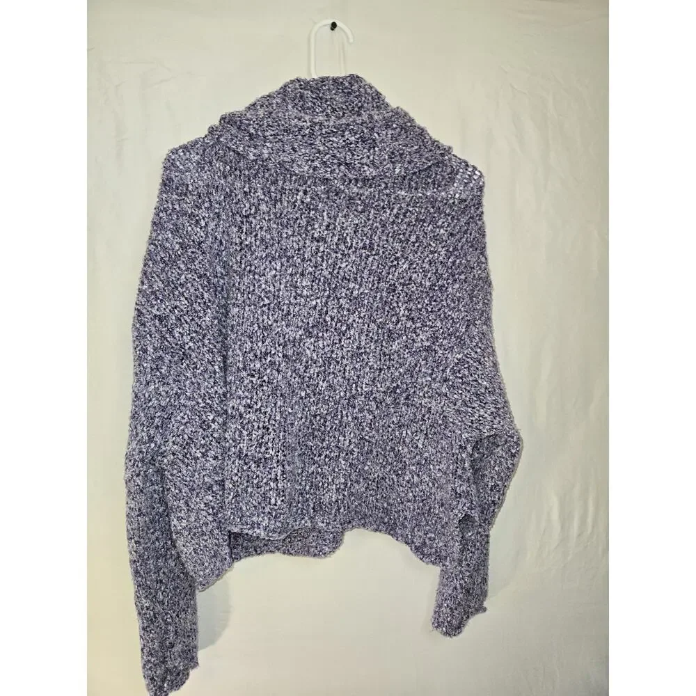 Free People Knit US Womens Size Womens XS or S Pullover Cowl Neck Sweater Roomy